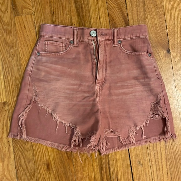 American Eagle Outfitters Pants - Mauve pink high waisted shorts